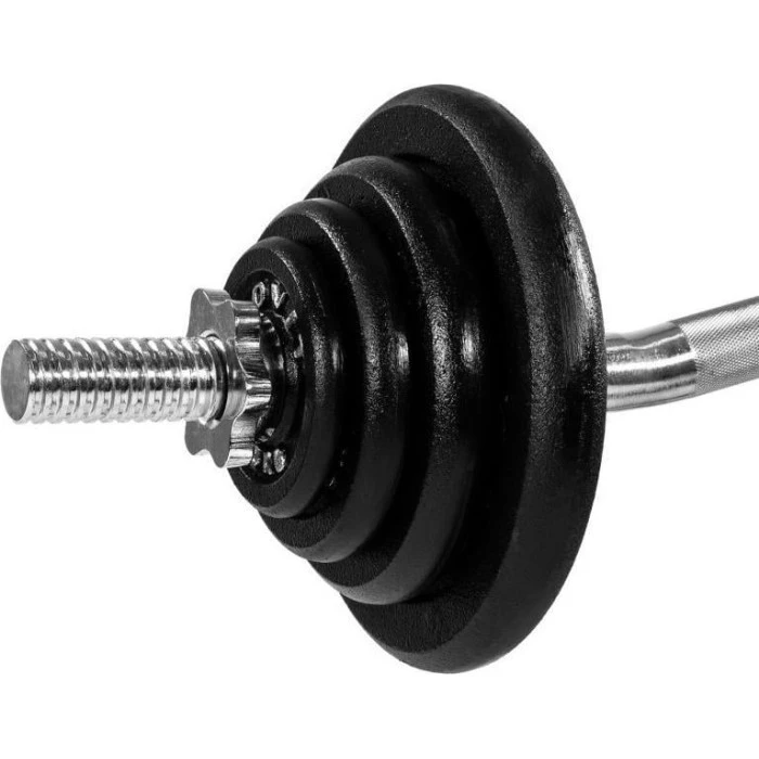 Гриф Movit для вигнутої штанги Profi 26 кг + набір ваг