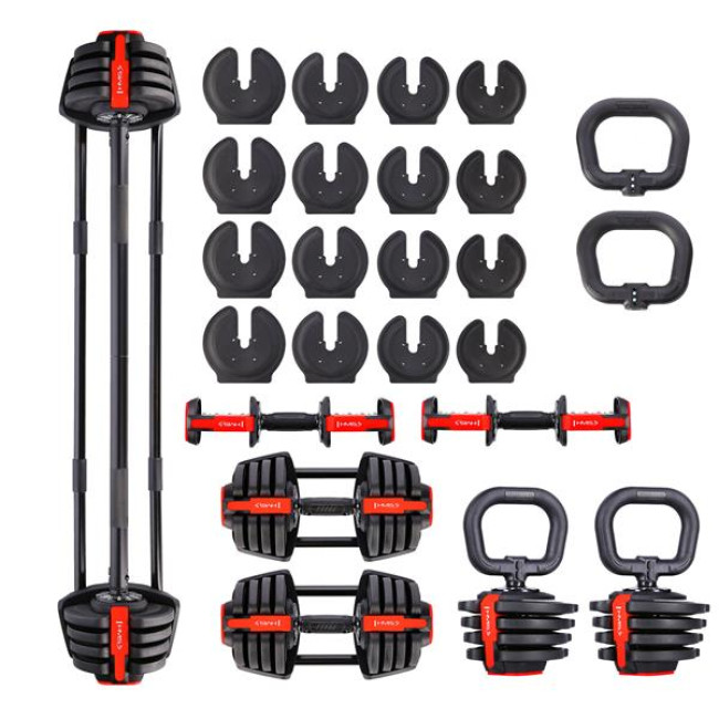 Гантели 3в1 20 кг HMS SGR18 PRO SET Гантели 3в1 20 кг HMS SGR18 PRO SET