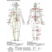 Акупунктурний килимок з подушкою MOVIT 130 x 50 см - бірюзовий