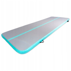 Надувной гимнастический коврик Airtrack Spartan Air Matte 300x100x10 см бирюзовый