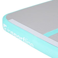 Надувной тренировочный коврик Airtrack inSPORTline Airstunt 300x100x10 см бирюзовый