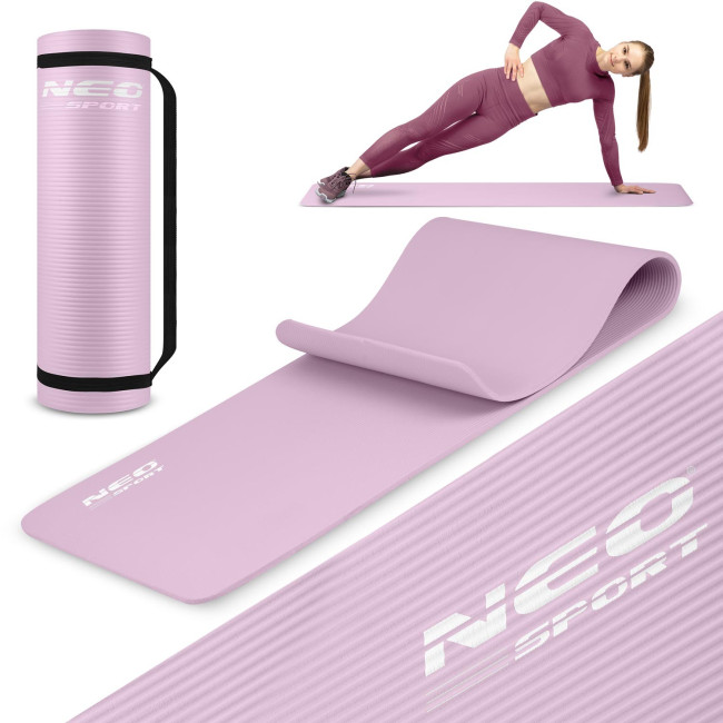 Коврик для тренировок 183 x 60 x 1 см Neo-Sport - 192201 фиолетовый