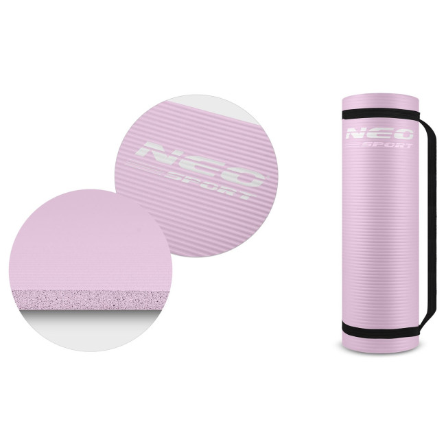 Коврик для тренировок 183 x 60 x 1 см Neo-Sport - 192201 фиолетовый