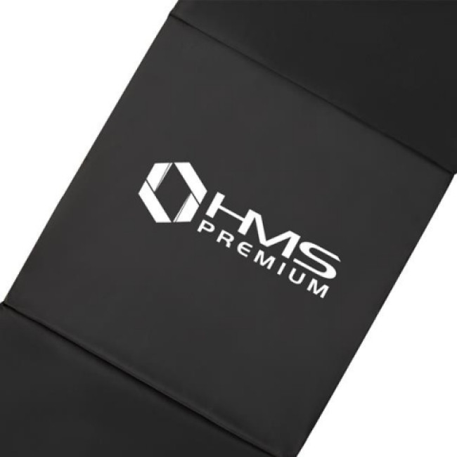 Раскладной гимнастический коврик MGS02 HMS PREMIUM - черный