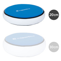 Надувной коврик inSPORTline Airspot 100x20 см, бело-синий