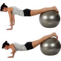 Мяч Movit гимнастический с насосом, 55 см, синий