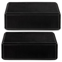 Куб для йоги 2 штуки черный NS-962