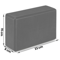 Куб для йоги 2 штуки черный NS-962