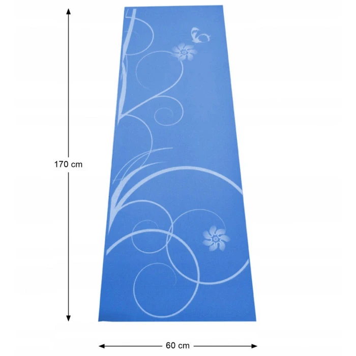 Килимок для йоги SPARTAN Blue 170 x 60 см - синій