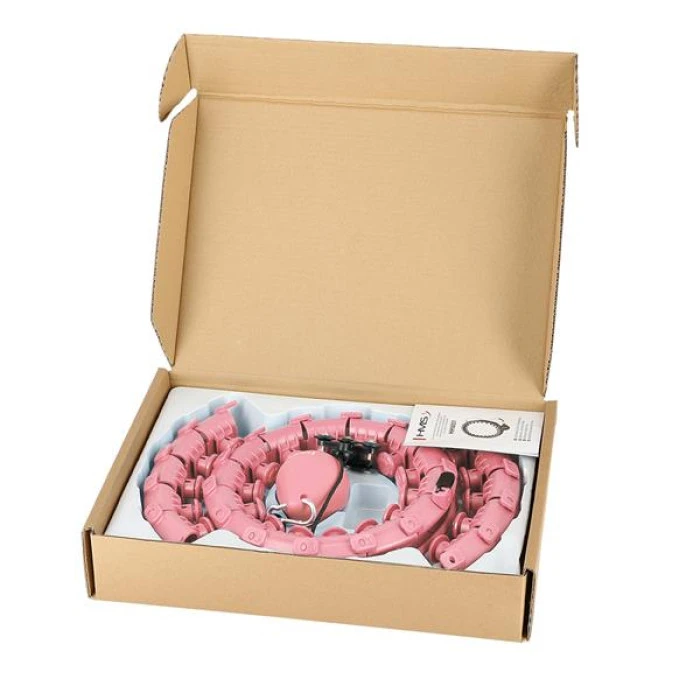 Обруч с весом HMS HHW01 светло-розовый