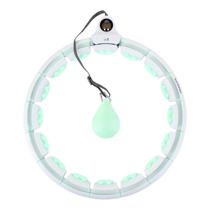 Обруч с весом + счетчик HMS HHW06 зеленый