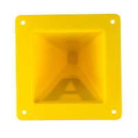 Пластиковые конусы для тренировок inSPORTline Alphabet 23 см