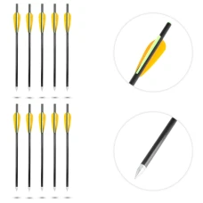 Стекловолоконные стрелы inSPORTline Frankson 34 см – 10 шт.