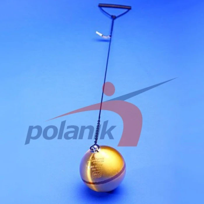 Молот латунный соревновательный 4 кг, Polanik Premium Line Gold Hammer, IAAF I-10-0464