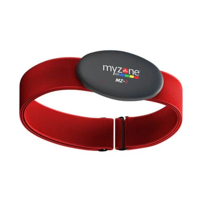 Пояс для вимірювання серцевого ритму Myzone MZ-3, чорно-червоний
