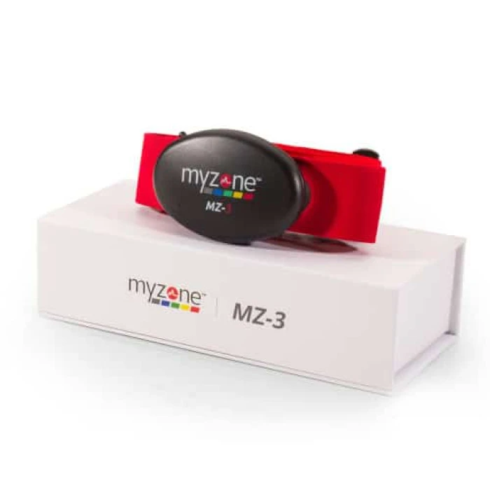 Пояс для вимірювання серцевого ритму Myzone MZ-3, чорно-червоний
