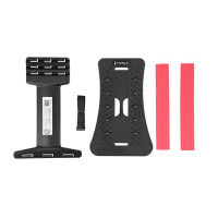 Масажер для спини та попереку HMS PRP02, чорно-червоний