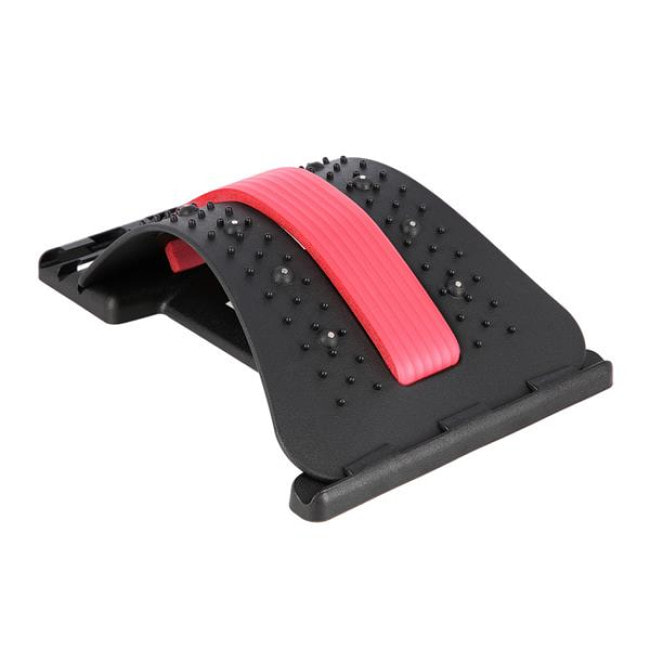 Масажер для спини та попереку HMS PRP02, чорно-червоний