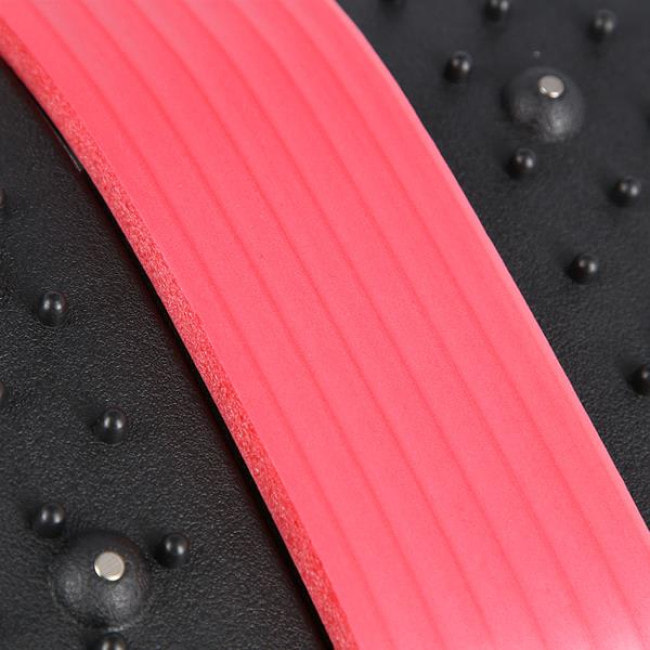 Масажер для спини та попереку HMS PRP02, чорно-червоний