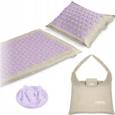 Килимок для акупресури Neo-Sport NS902 бежево-фіолетови