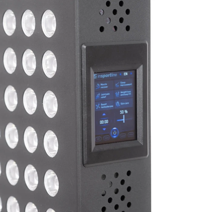 Інфрачервона світлодіодна панель inSPORTline Lustar - 300 LED, чорна