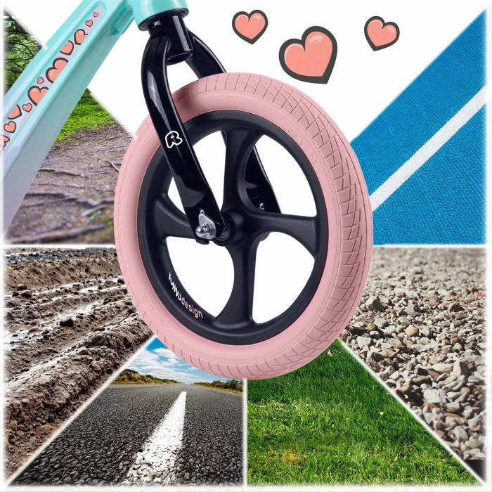 Біговел Ricokids FUNNU бузково-блакитний