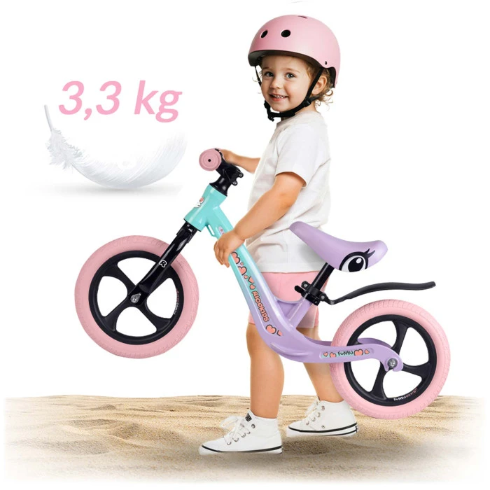 Біговел Ricokids FUNNU бузково-блакитний