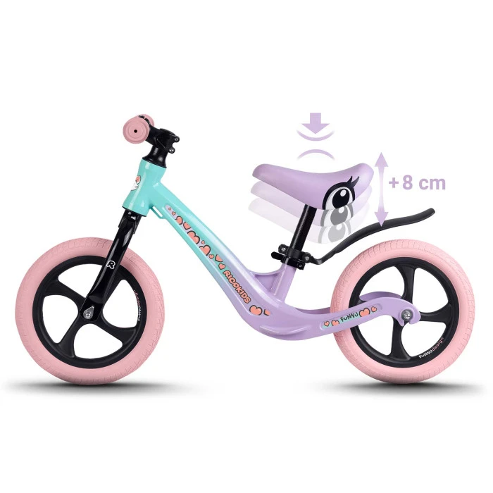 Біговел Ricokids FUNNU бузково-блакитний