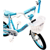 Детский велосипед Vivo FLOWER 16 сине-белый