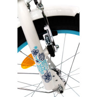 Детский велосипед Vivo FLOWER 16 сине-белый