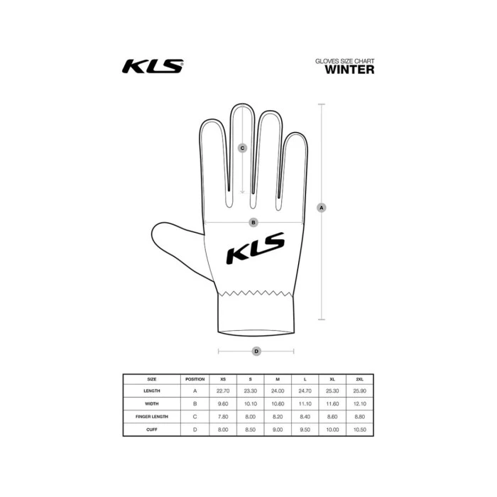 Перчатки зимние KELLYS CAPE M оранжевые