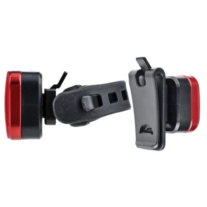 Ліхтар задній /акумулятор/ PROX APUS COB LED 40lm USB червоний на підсідельний штир