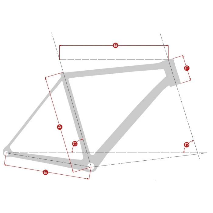 Рама 28 alum. szosa BA11-RA023, 55cm