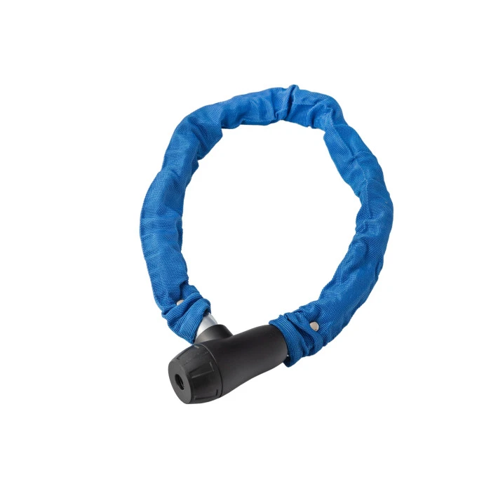 Замок велосипедная цепь 8х900мм, Синий