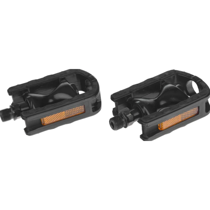 Чорні алюмінієві педалі FP-920 трекінгові протиковзкі