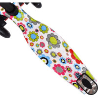 Самокат Enero Maxi Flowers Белый (1028736)