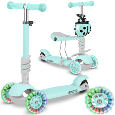 Самокат детский трехколесный Ricokids Buggy мятный