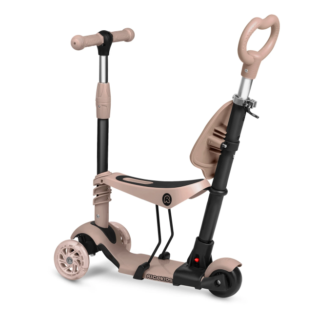 Самокат детский трехколесный Ricokids Todi бежевый