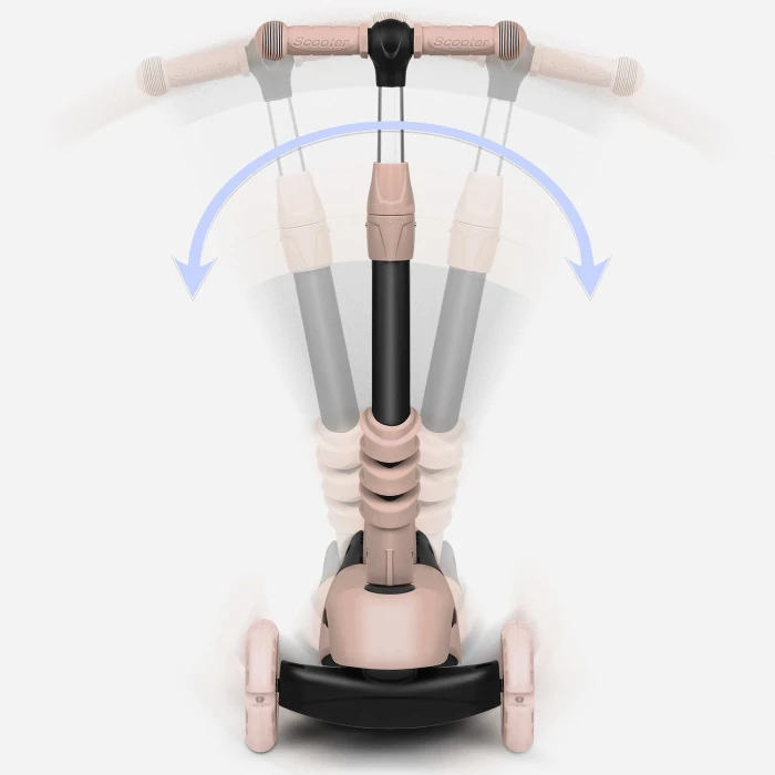 Самокат дитячий триколісний Ricokids Todi бежевий