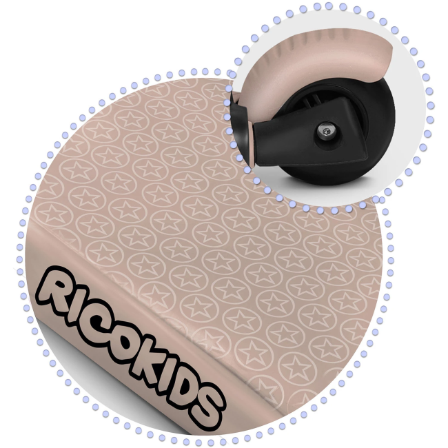 Самокат детский трехколесный Ricokids Todi бежевый