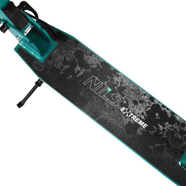 Самокат складной Nils Extreme HM185, зеленый