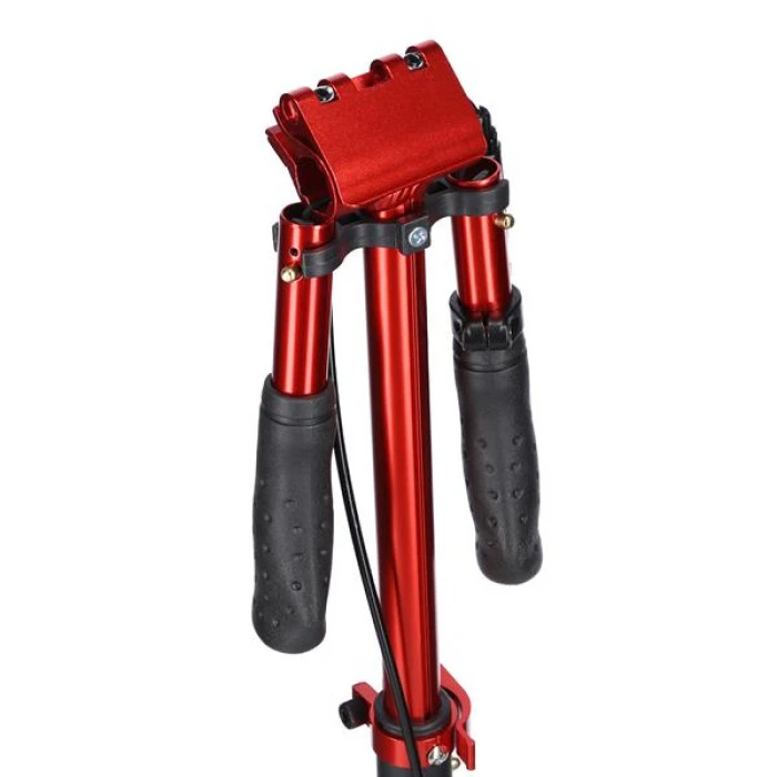 Самокат складной NILS EXTREME HM209T (черно-красный)