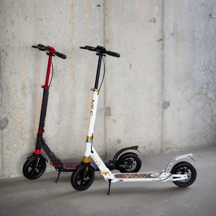 Самокат складной NILS EXTREME HM209T (черно-красный)