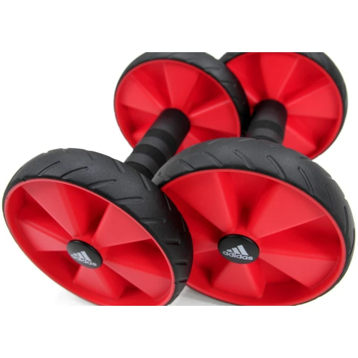 Ролики для фитнеса Adidas красные (ADAC-11604)