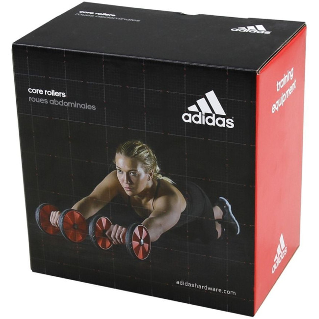 Ролики для фитнеса Adidas красные (ADAC-11604)