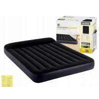 Матрас надувной Intex 64143 203x152 см черный