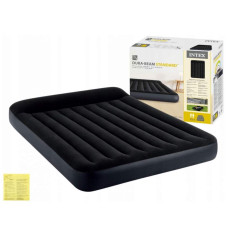 Матрас надувной Intex 64143 203x152 см черный