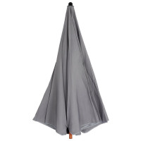 Регулируемый пляжный зонтик Ambiance - серый, 200 см