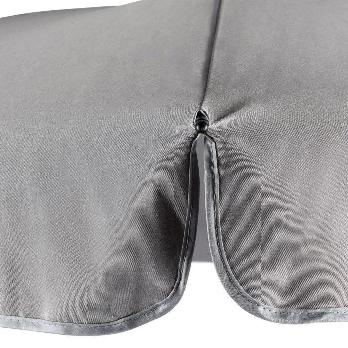 Регулируемый пляжный зонтик Ambiance - серый, 200 см