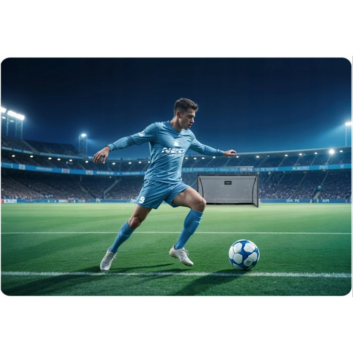 Ворота футбольные Neo-Sport NS-487 180 х 120 х 60 см, черные